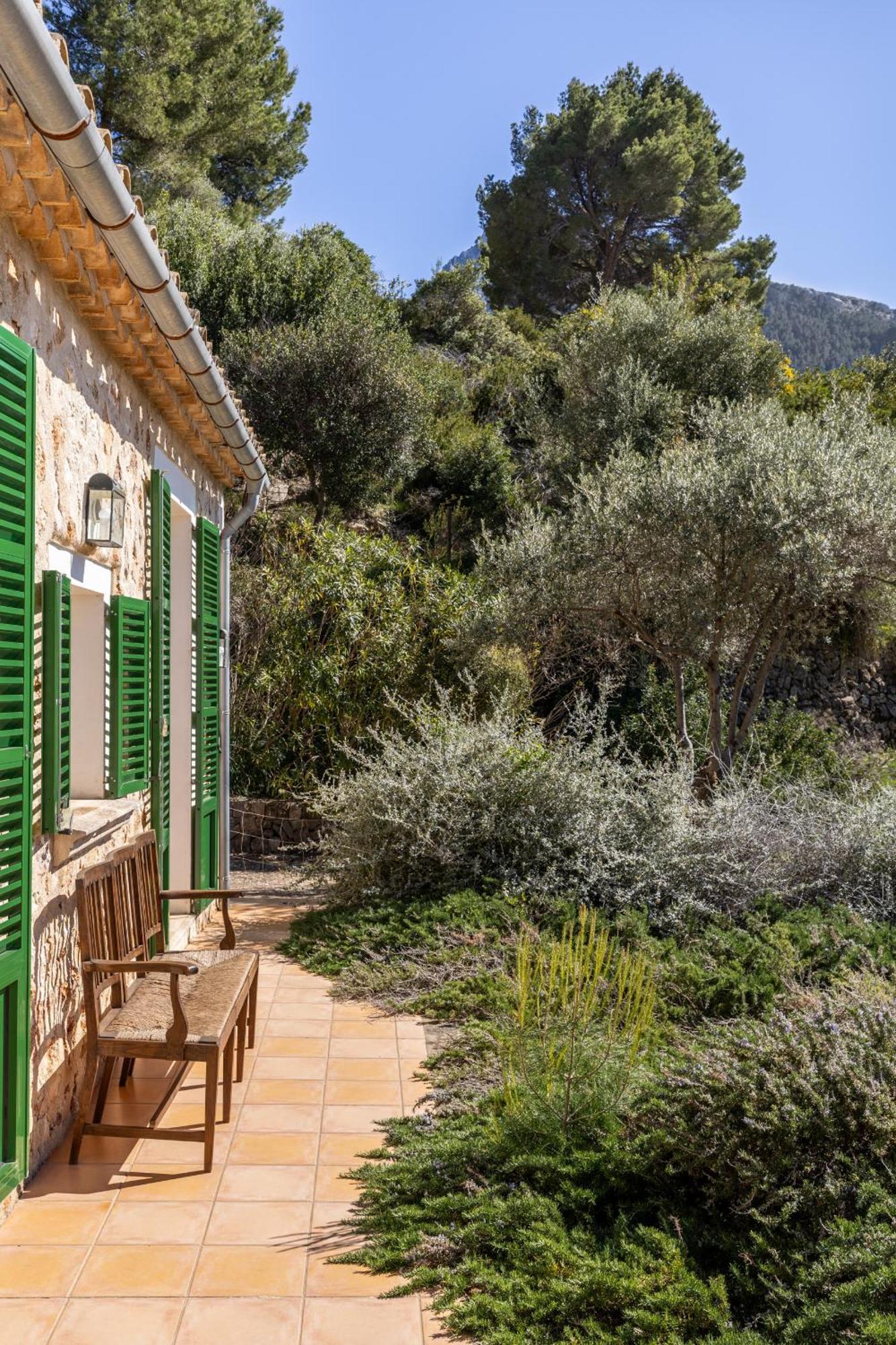 Villa Son Llarg, Estallencs Естеленкс Екстериор снимка